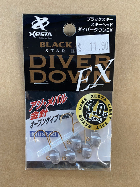 Xesta Aji Diver Down EX Jighead