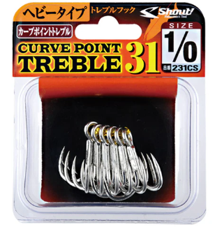 Shout Curve Point Treble - 231CS