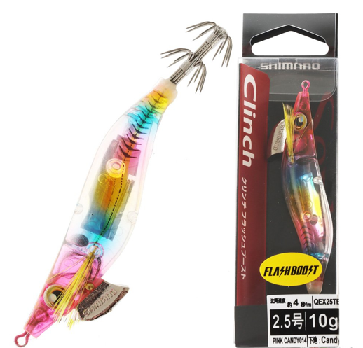 Shimano Sephia Clinch Flashboost Squid Jig – Yeehaa