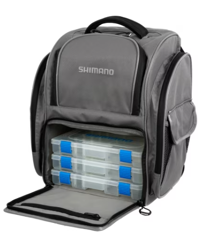 Shimano Tackle Backbag & Tackle Box