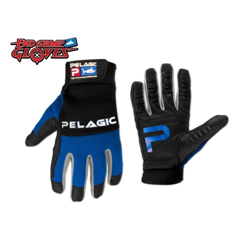 Pelagic End Game Gloves - Blue (992RY)