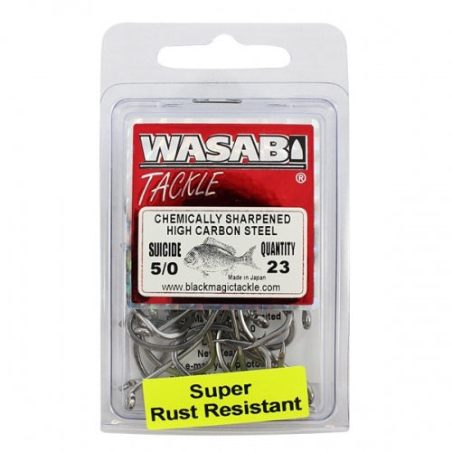 Wasabi Suicide Stainless Hook Economy Pack